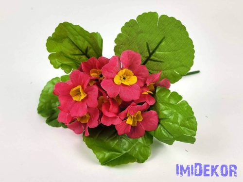 Primula selyem csokor 20 cm - Ciklámen