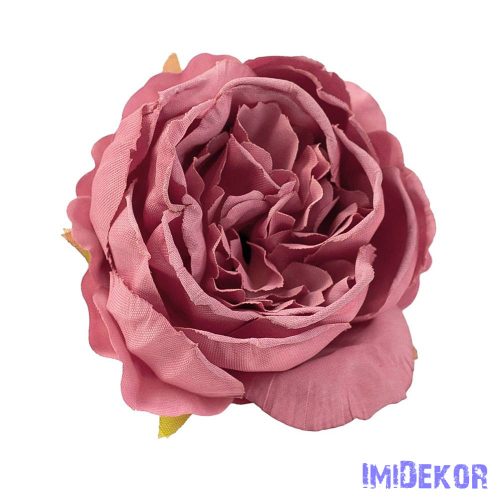 Peónia selyemvirág fej D5.5cm - Rose red