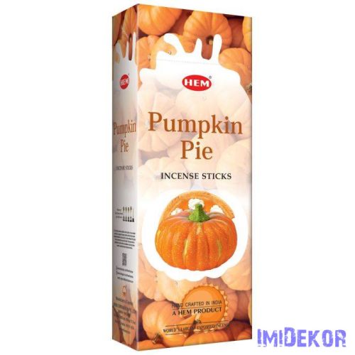 HEM füstölő hexa indiai 20 db - Pumpkin Pie / Tökös Pite