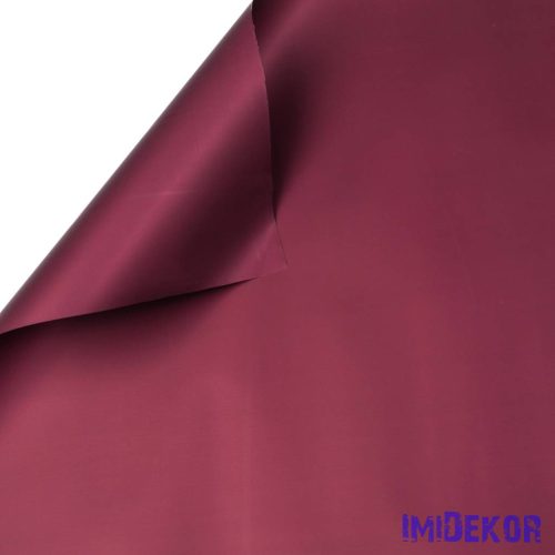 Csomagoló dekor fólia 58cm x 10m - Wine Red