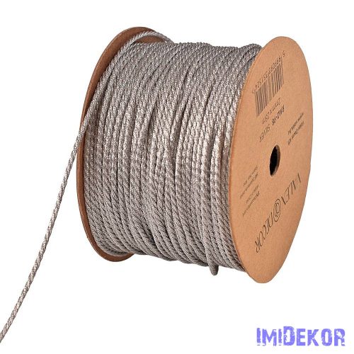 Dekor zsinór 2mm x 25m - Metál Ezüst