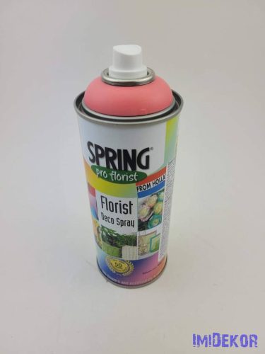 Virágfesték SPRING 400 ml dekorációs fújós festék spray - Azalea Pink / Azeálea Rózsaszín